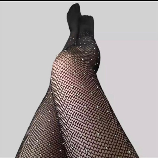 SAME DAY SHIP | Rhinestone Tights | Holiday Tights | Christmas Tights