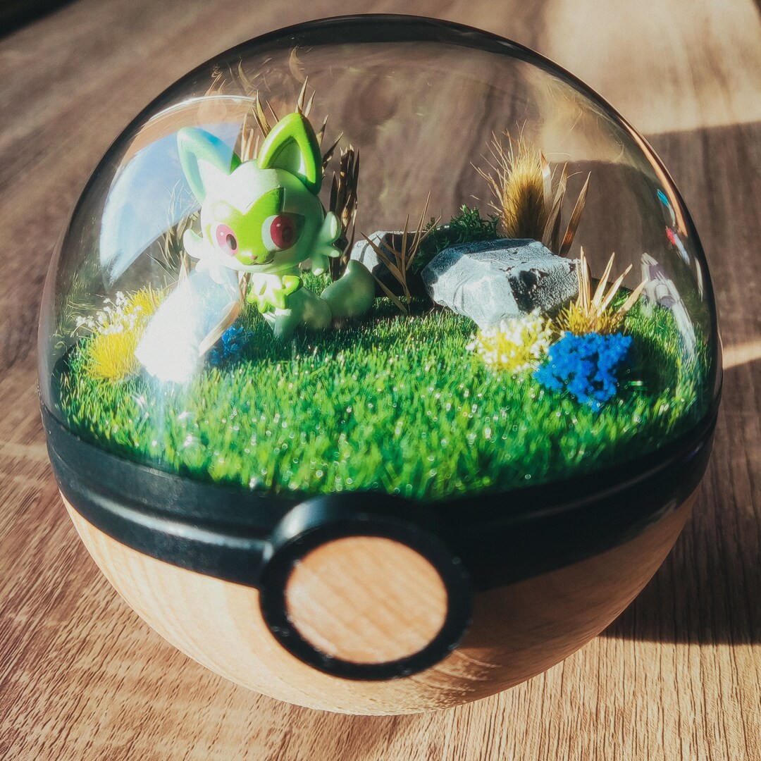 Pokémon Poussacha - Sprigatito Shiny 6 IV-31 Pour Écarlate/Violet Nintendo Switch