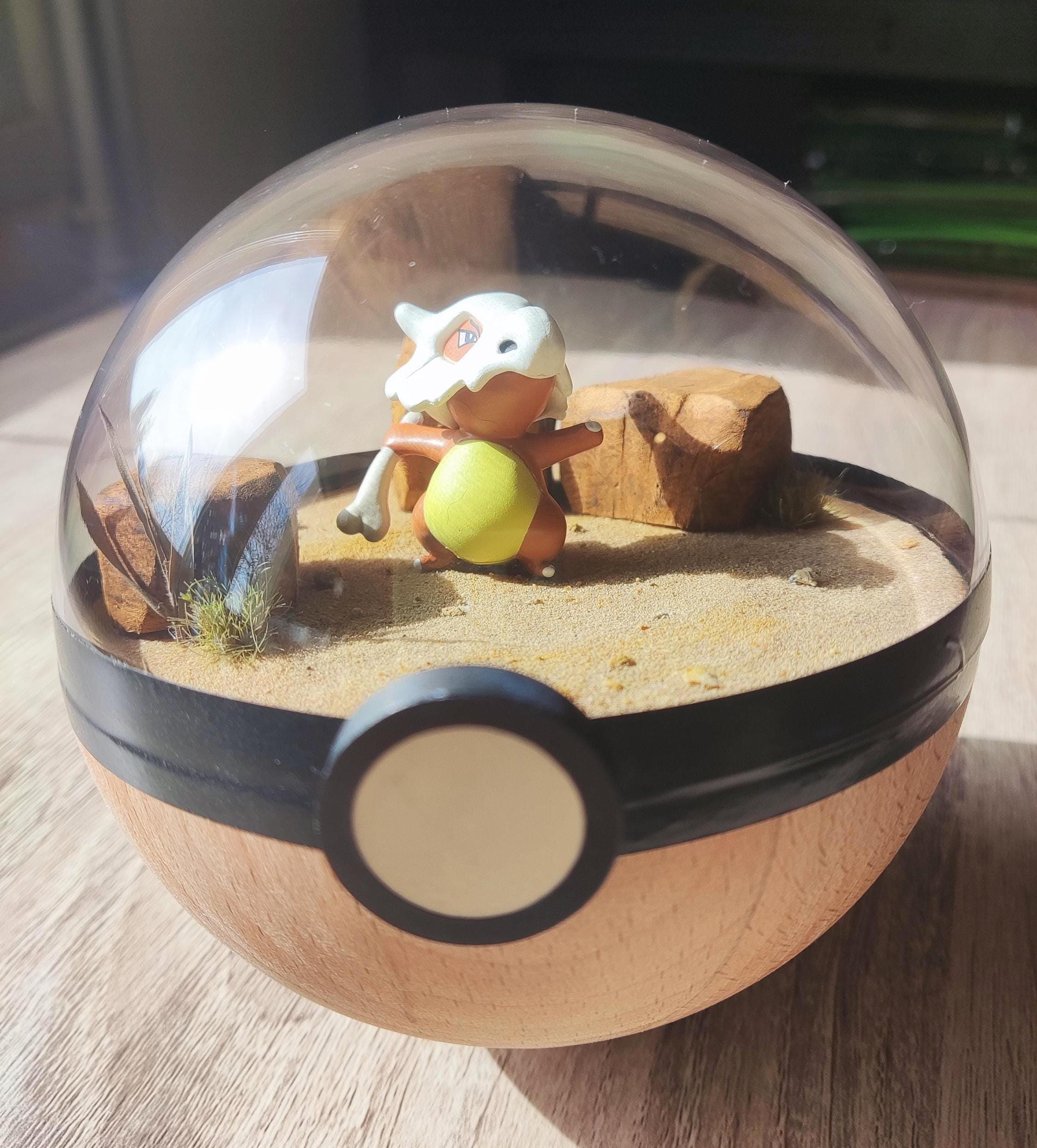 Figurine Osselait / Cubone Pokémon - Impression 3D - 3,5 Cm - Décoration