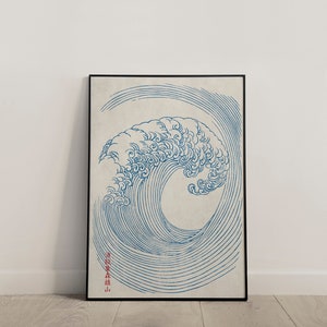 Japanese Waves Vintage Poster, Hamonshu Waves Design Book, Mori Yuzan Waves Print, Vintage Japanese Print, Japandi Wabi Sabi Wall Art - Etsy Japanese Waves Vintage Poster, Hamonshu Waves Design Book, Mori Yuzan Waves Print, Vintage Japanese Print, Japandi Wabi Sabi Wall Art - Etsy