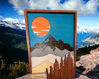 Mountain Wall Decor | Beautiful Mountain Decor | Wall Decor | Mountains | Vacation Home  Decor | Colorado | Smokey & Rocky Mountains | NC