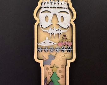 The Nutcracker | Wood Carved Nutcracker | Christmas Nutcracker | Nutcracker Ballet | Christmas | Holiday Decor | Snow Queen | Clara