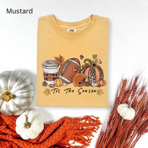 Tis the Season Tshirt Fall Football pumpkin season