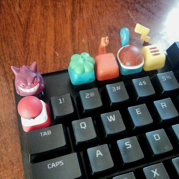 Custom Gaming Keycaps Collection - Level Up Your Mechanical Keyboard Experience!