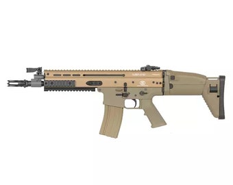 3D Print Model of the FN SCAR-L Rifle - For Firearms Enthusiasts!
