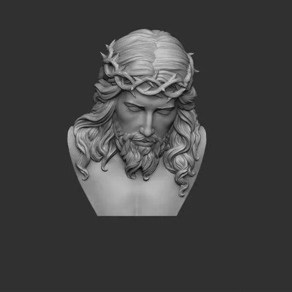 Jesus Bust Statue - Embrace Faith and History!