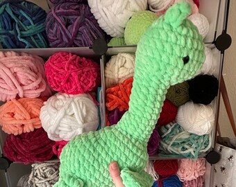 Crochet Loch Ness Monster (Nessie) Amigurumi Plush Toy