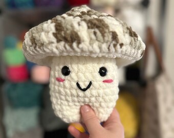 かぎ針編みのキノコポップあみぐるみぬいぐるみ