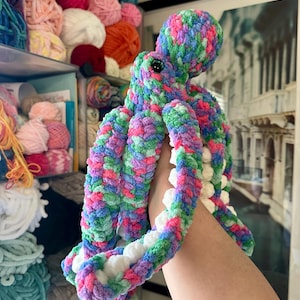 Crochet Octopus Amigurumi Plush Toy