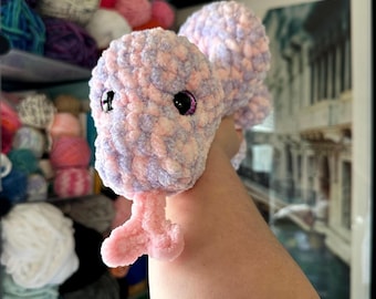 Juguete de peluche Amigurumi de serpiente de ganchillo