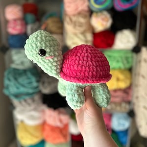 Crochet Turtle Amigurumi Plush Toy