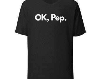 D'accord, Pépé. T-shirt de tournoi bleu marine.