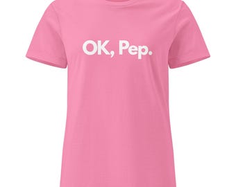 D'accord, Pépé. T-shirt de tournoi rose.
