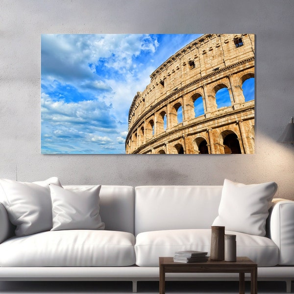 Roman Colosseum frame tv art. Ancient Roman Coliseum in Rome digital art, digital download. Wallpaper for Samsung frame tv and 4k monitors
