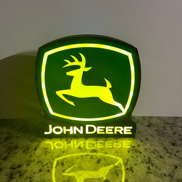 John Deere Garage Sign - Etsy
