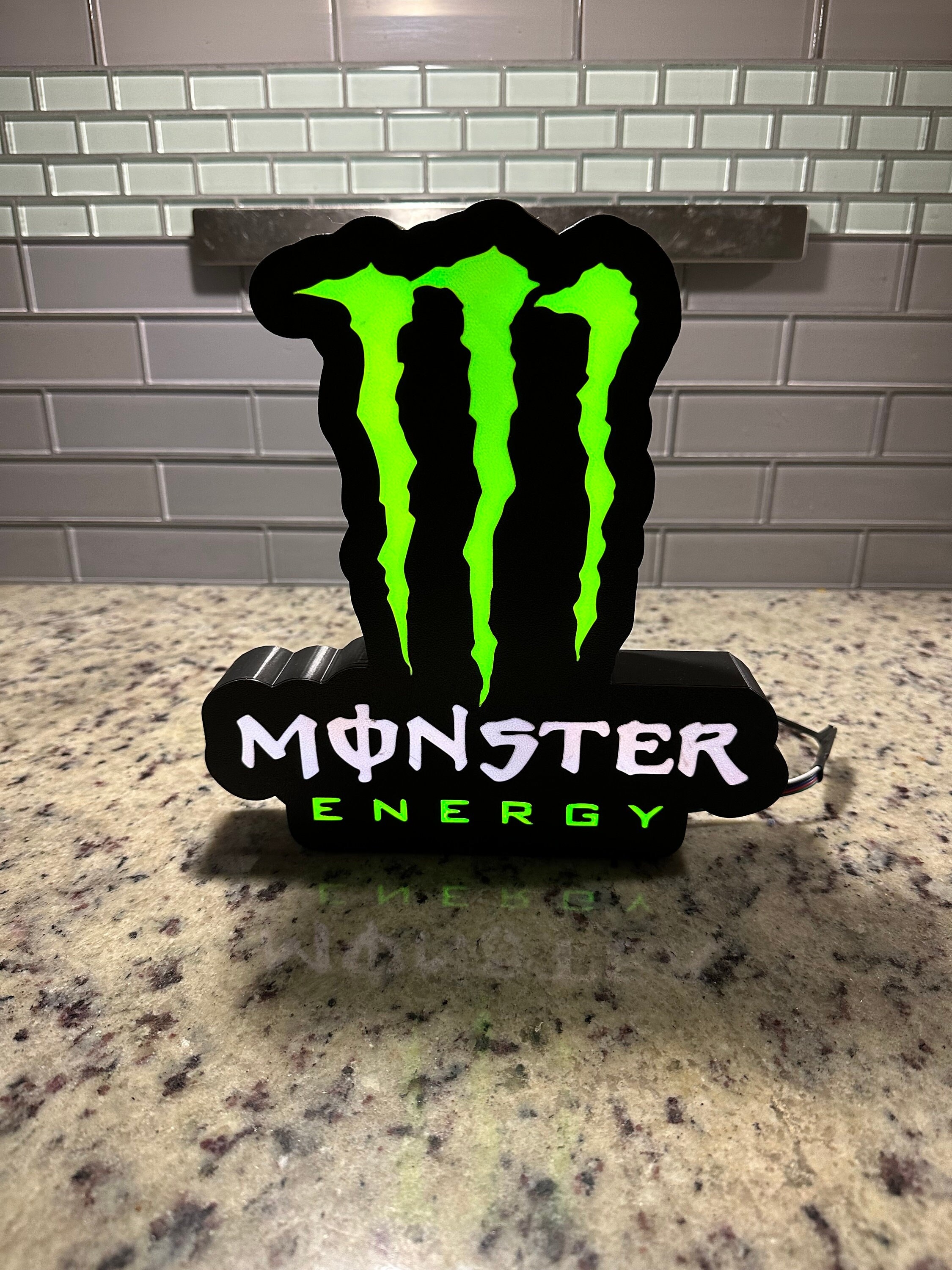 Pochette Monster Energy Sticker Autocollant décoration