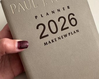 2026 Weekly Monthly Planner Personalized , Custom Name Organizer