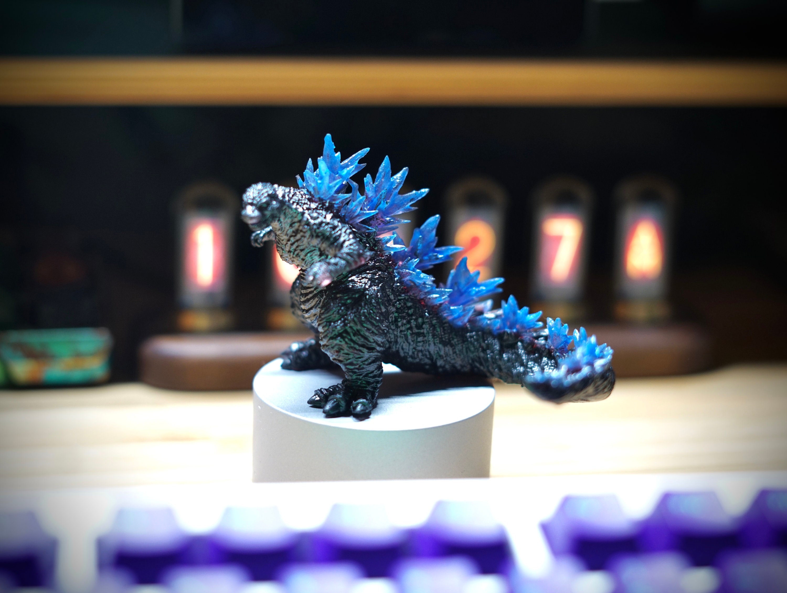 Glass Godzilla Figurine - Etsy