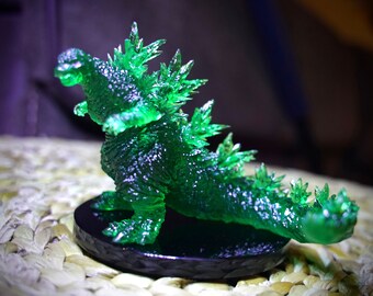 Clear Green Godzilla Desk Buddy