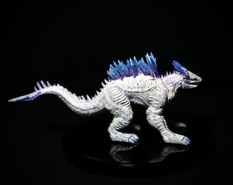 Godzilla Shimo Resin Desk Buddy, Hand-Painted Figure