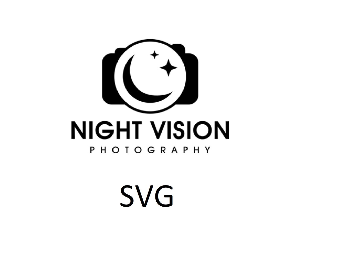 Night Vision Photography Vector Logo Svg Etsy