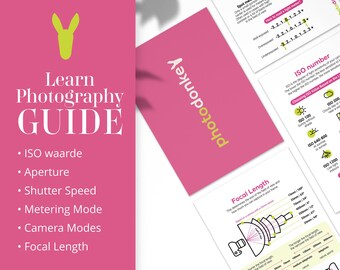 Photography guide - compact tips & tricks cheatsheet - ebook