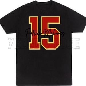 Patrick Mahomes chiefs svg