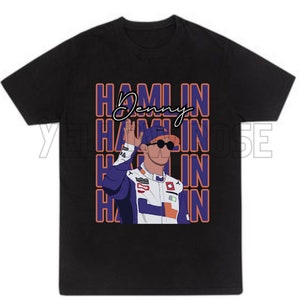 Denny Hamlin hand drawn SVG PNG sublimation FedEx
