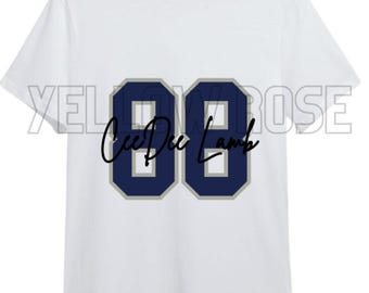 Custom Sewn CeeDee Lamb Dallas Cowboys Jersey – Thanksgiving Style, Adult Sizes M To 2XL