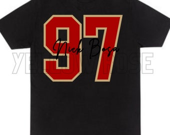 Número de camiseta de Nick Bosa
