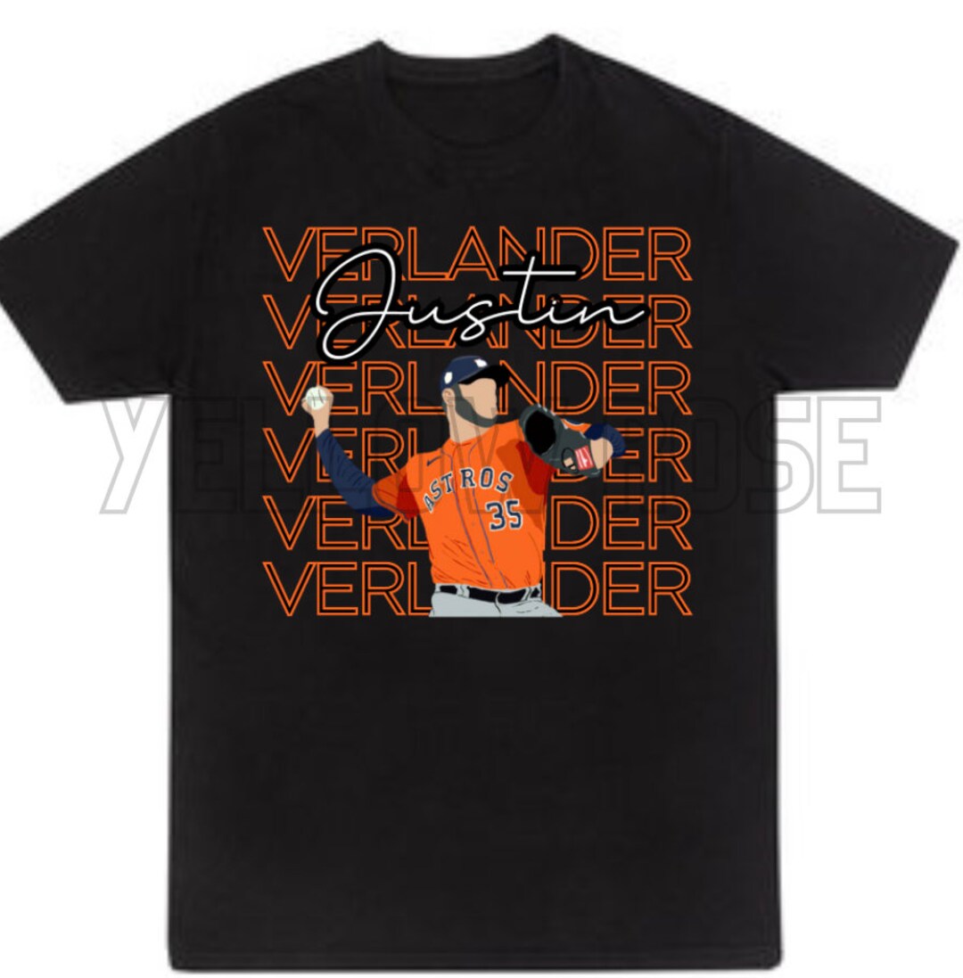 Justin Verlander Baseball Houston Pitcher Svg - Etsy
