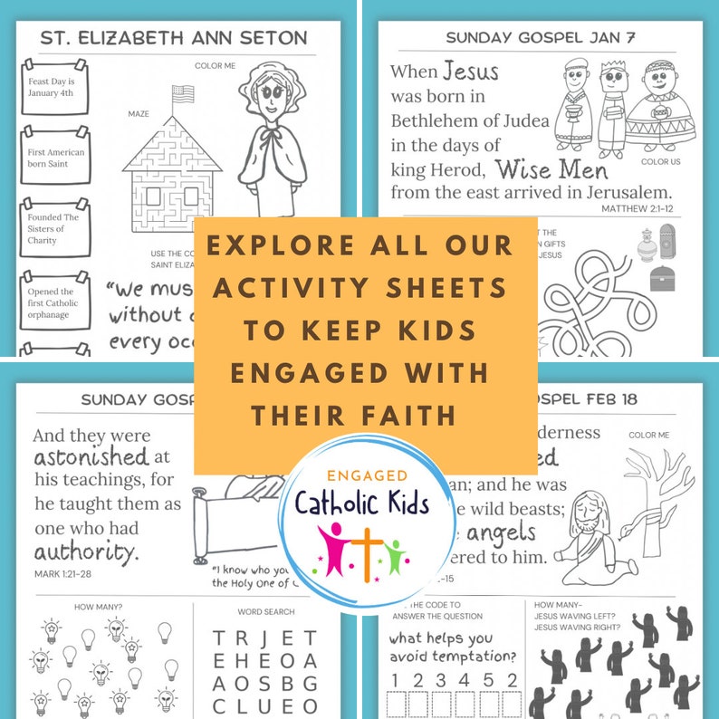 Examination of Conscience for Kids Catholic Kid Confession Guide