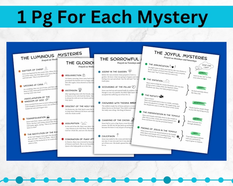 How to Pray the Rosary for Catholic Kids | Unlocking Mysteries of the ...