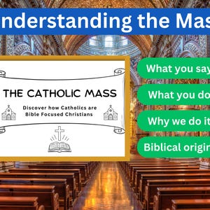 Comprendre la messe catholique : origines et traditions bibliques | Ordre de la messe imprimable | Parties de la messe expliquées pour les enfants catholiques
