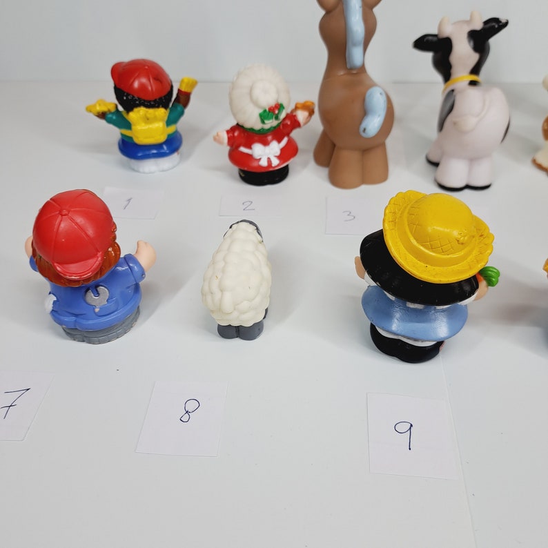 Fisher Price Little People Reserve Onderdelen Poppetjes Kerst Etsy