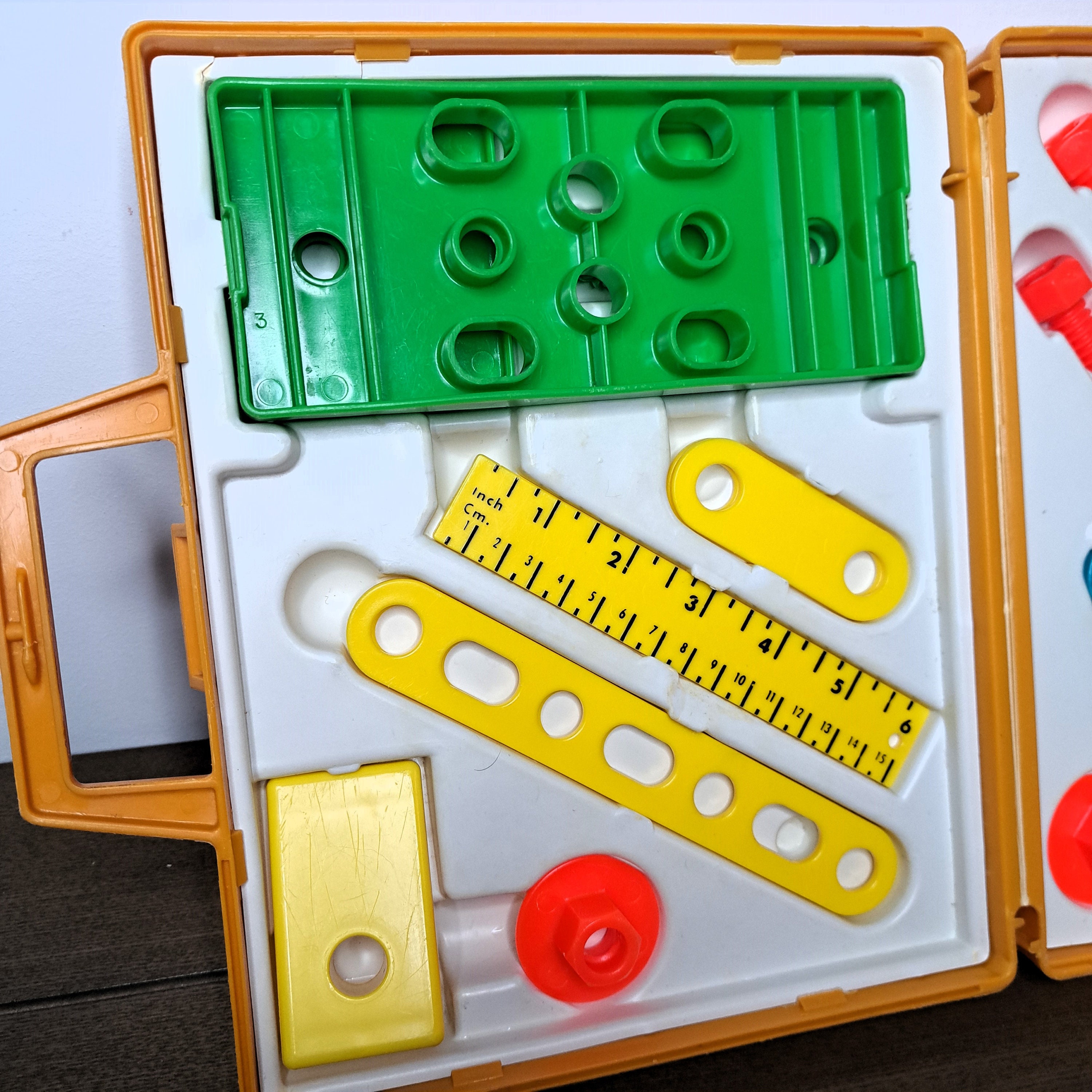 Fisher Price Tool Box Tool Kit 924 BEST QUALITY Complete, Screw Machine