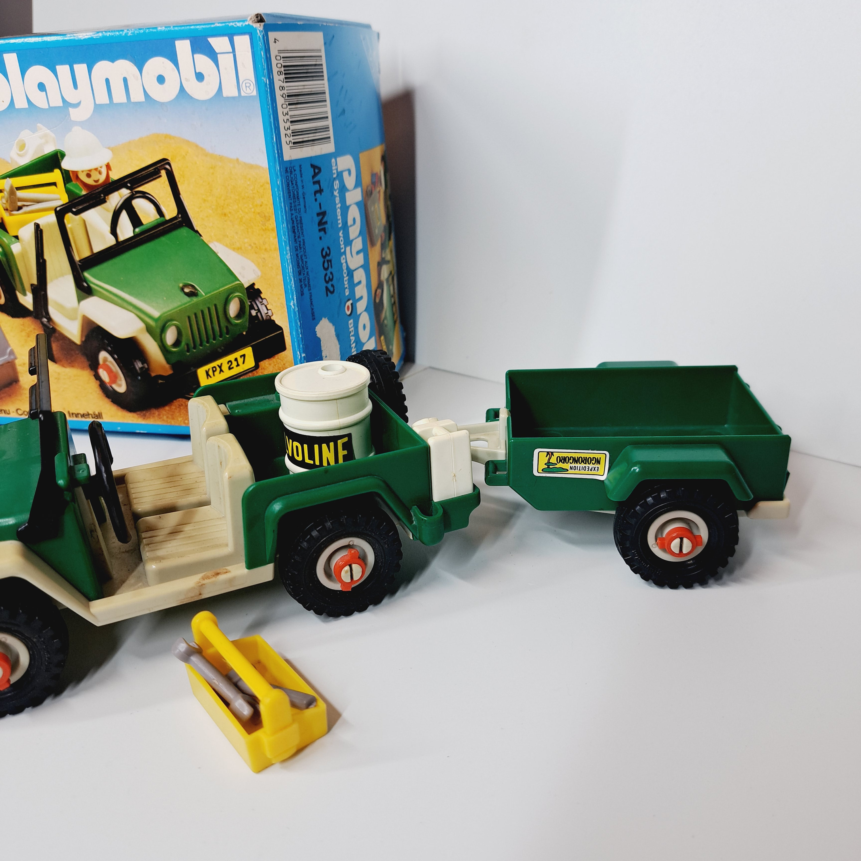 Playmobil 3532 Safari Jeep Vintage Very Nice Used Toy - Etsy