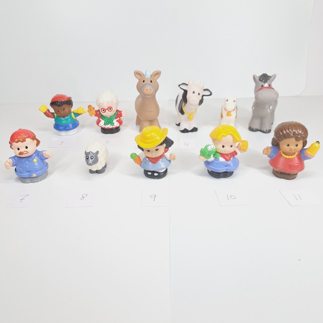 Fisher Price Little People Reserve Onderdelen Poppetjes Kerst Etsy