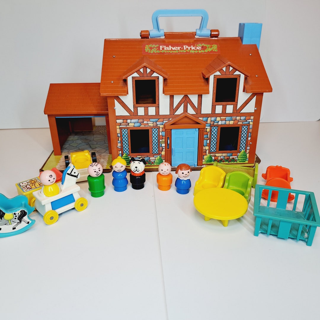 Family Play House Fisher Price 952 Brown Used Baby Etsy family-play-house-fisher-price-952-brown-used-baby-etsy