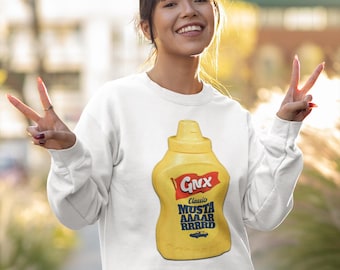 Sudadera de edición limitada de Kendrick Mustaard Lamar, GNX, cuello redondo, DJ Mustaard, sudadera personalizada, sudadera de rap, sudadera unisex