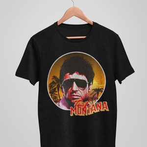 Vintage Tony Montana shirt, Scarface, Miami, Summer T-shirt, Oversized shirt, Custom Tee, Unisex Tee