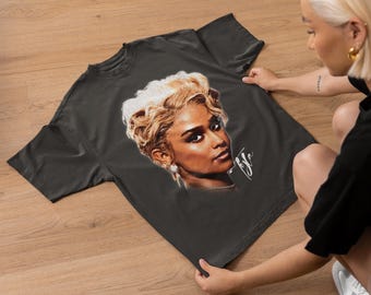 Camiseta Tyla de la Gala Met de edición limitada, Sudáfrica, Futuro del R&B, Princesa africana, Camiseta personalizada, Camiseta de concierto, Regalo perfecto para niñas, Agua