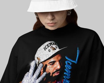 Camiseta clásica de Iceman, camiseta de 3 anillos, camiseta Champagne Pappi, 6God, camiseta de Toronto, camiseta de concierto, camiseta de festival