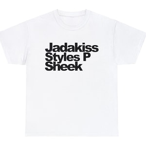 Lox T-shirt, Jadakiss, Sheek, Styles P, Yonkers Finest, Hip Hop's best Rap Group, Hip Hop 50, Unisex