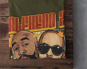 Camiseta Alfredo 2 de edición limitada, camiseta de hip hop, camiseta de rap, camiseta de concierto, Alchemist, ALC