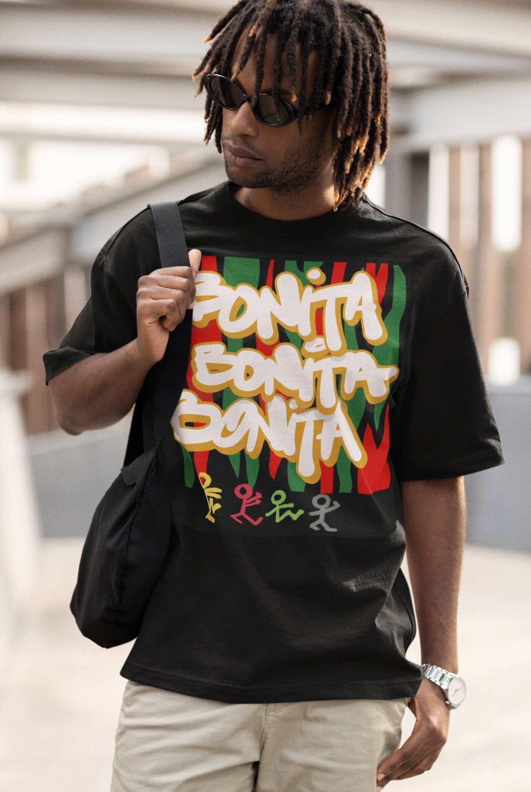 ビンテージ ATCQ raptee Vintage A Tribe Called Quest Graffiti Art Yellow Logo Rap