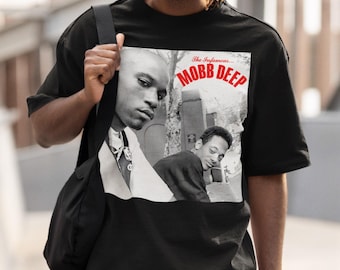 Camiseta de edición limitada de Mob Deep, camiseta estampada, camiseta de rap, regalo, estilo retro, para fans del hip hop, camiseta personalizada