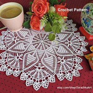 Crochet doily PDF Digital crochet pattern PDF Instant digital download Crochet Doily Pattern Instant Download Pdf Crochet lace doily diagram