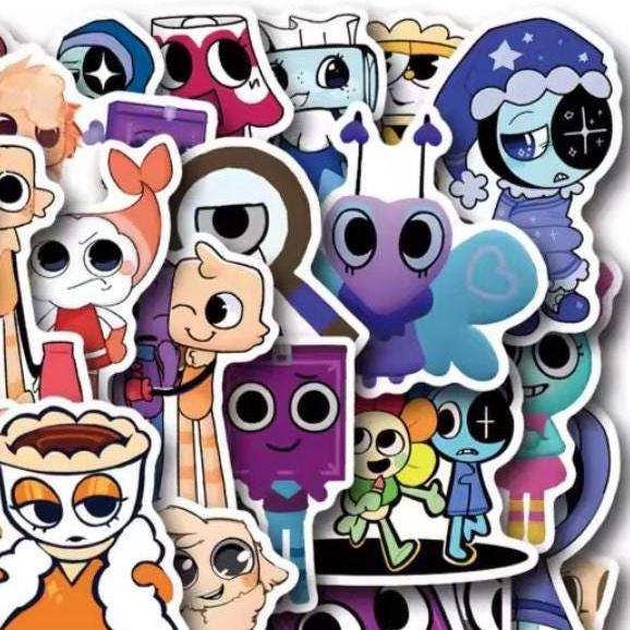 Dandys World Stickers - Random Sticker Pack - Vinyl Stickers - Kawaii ...