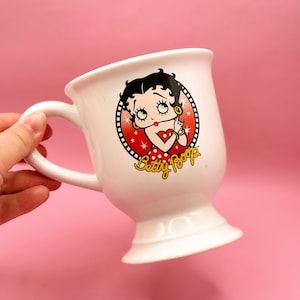 Vintage Betty Boop Tasse: 2000er Jahre Cartoon Keramik Kaffeetasse
